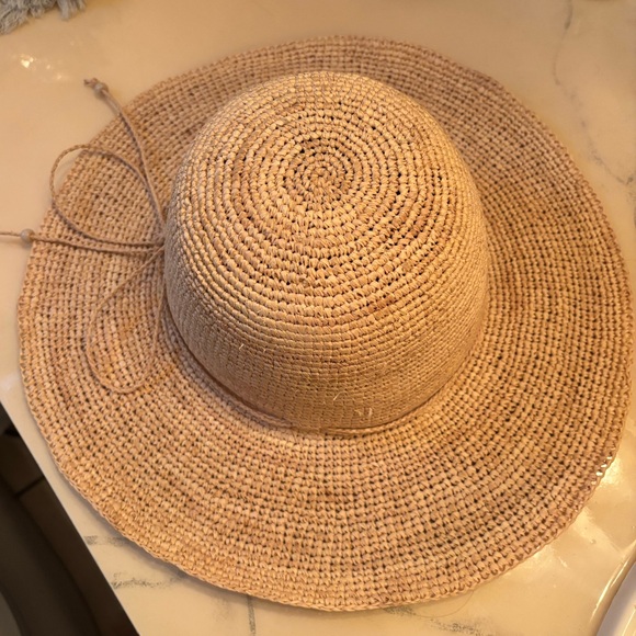 Palermo Wide Brimmed Raffia Sun Hat - Picture 4 of 7